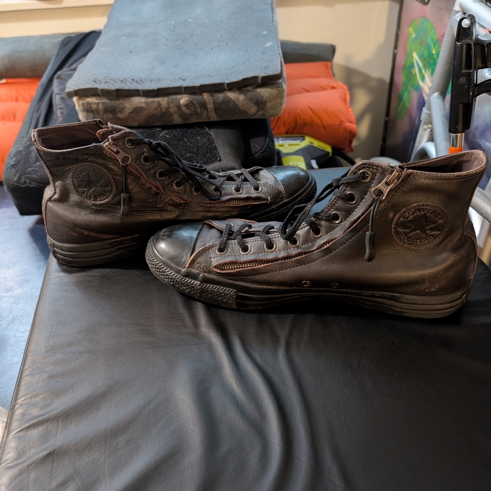 Converse Men's Black High-Top Sneakers